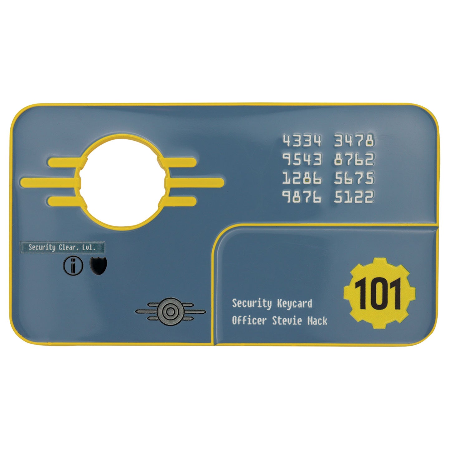 Fallout 3 Vault 101 Limited Edition Security Keycard Replica