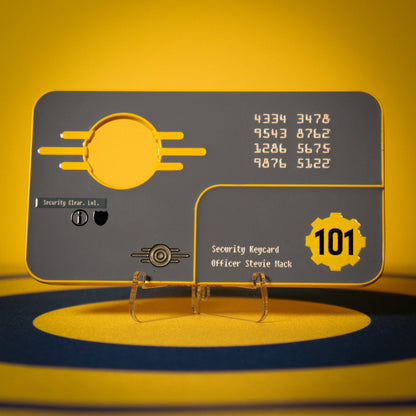 Fallout 3 Vault 101 Limited Edition Security Keycard Replica