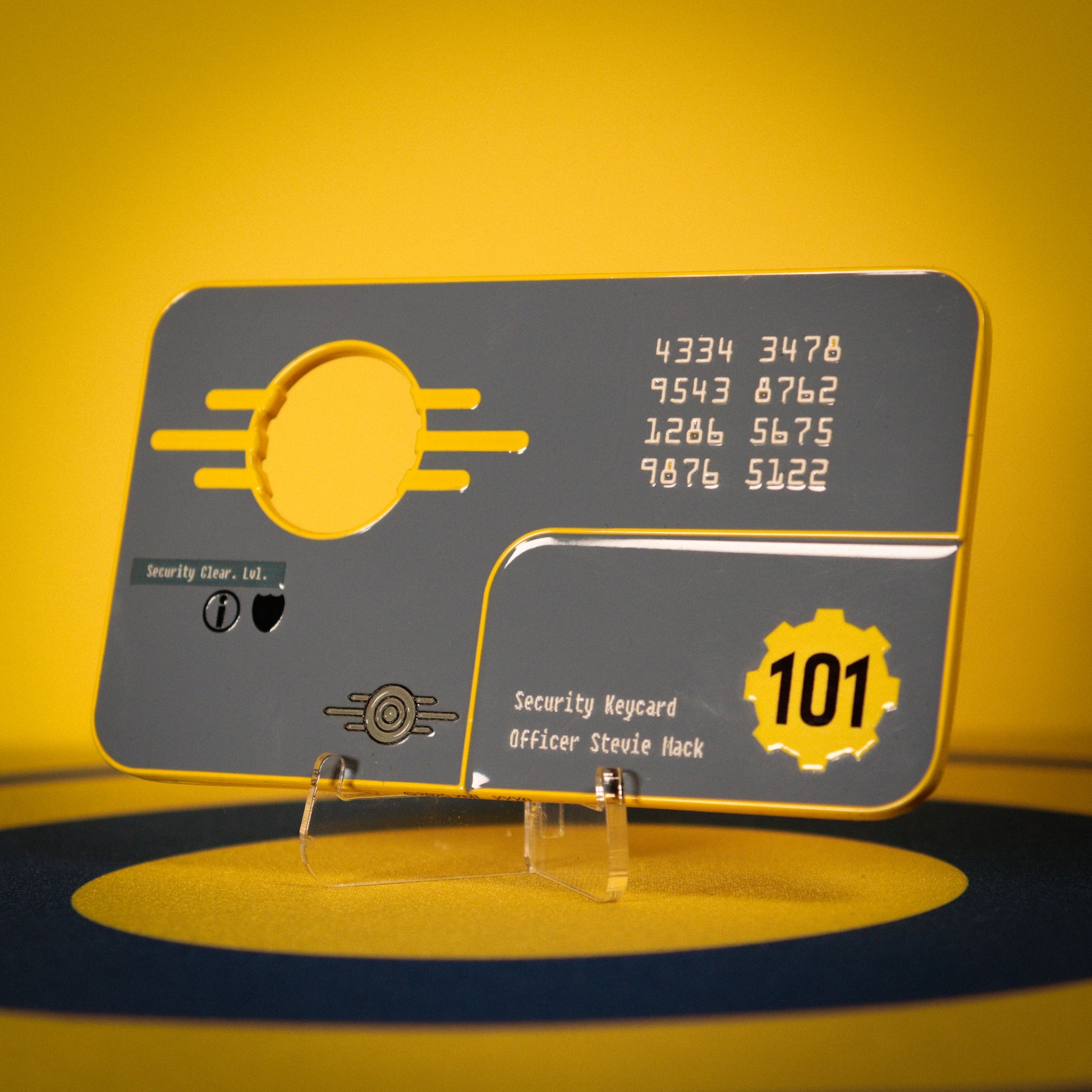 Fallout 3 Vault 101 Limited Edition Security Keycard Replica