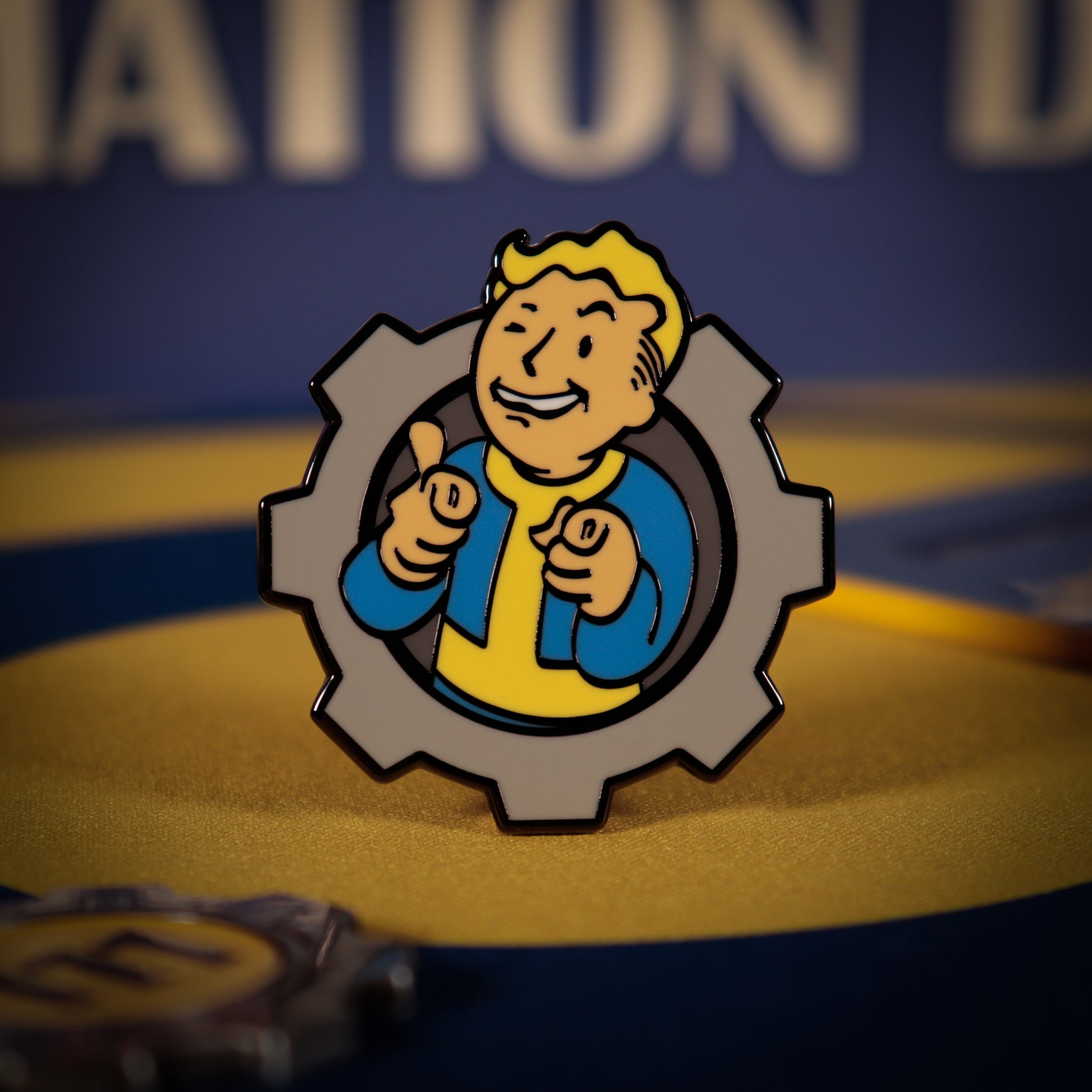 Fallout Limited Edition Charisma Boy Pin Badge 