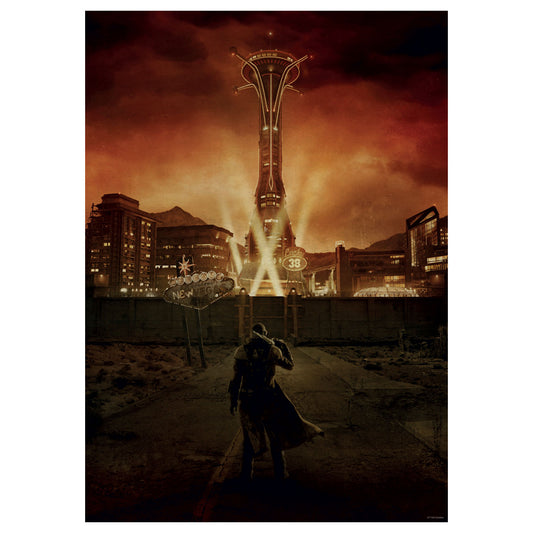 Fallout New Vegas Limited Edition A3 Art Print