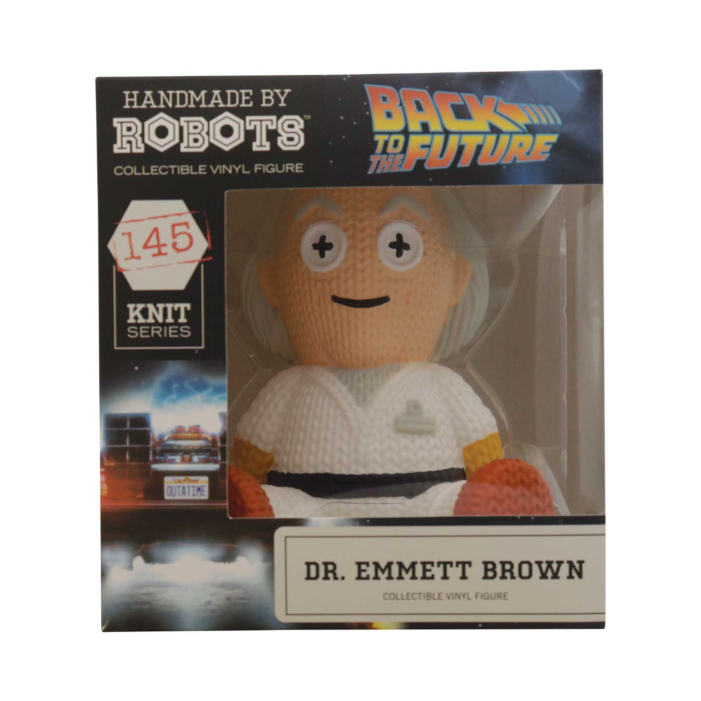Back to the Future - Doc Brown Collectible Vinyl Figure from Handmade by Robots