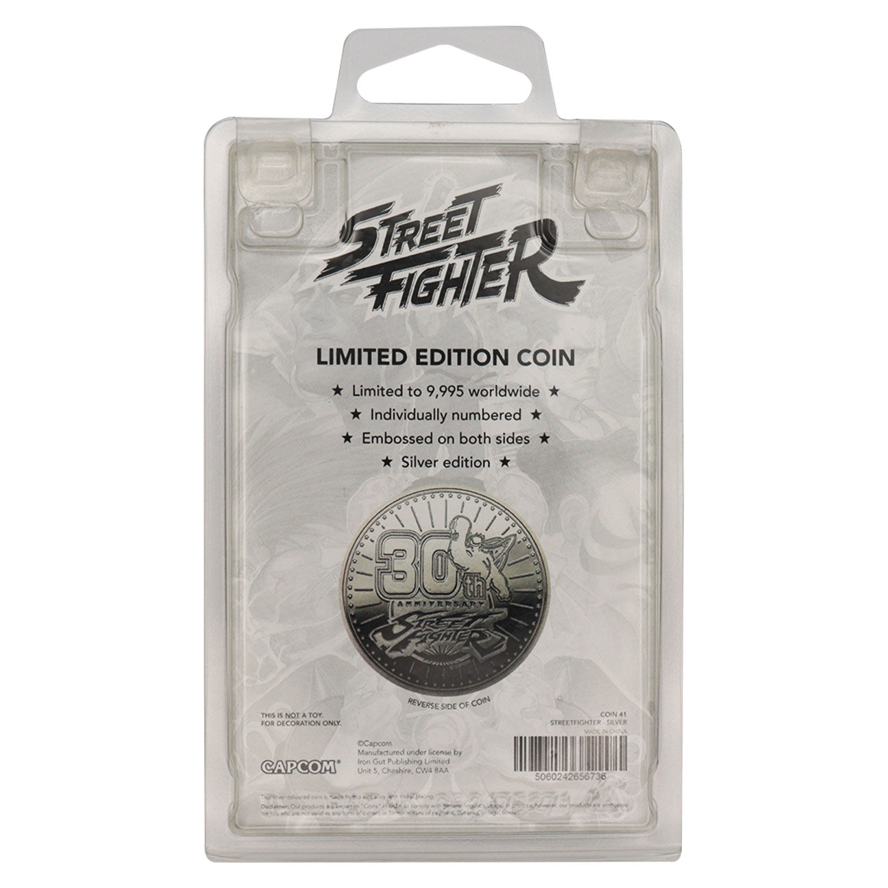 Street Fighter Limited Edition Collectible Coin