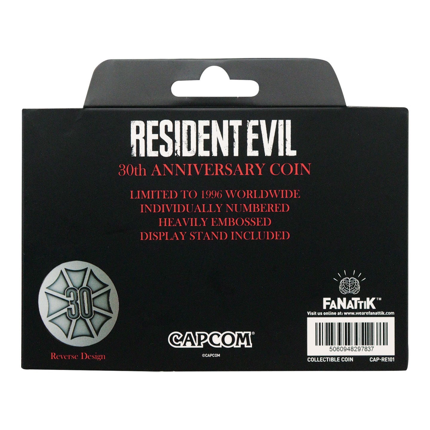 Resident Evil – 30th Anniversary Presentation Coin