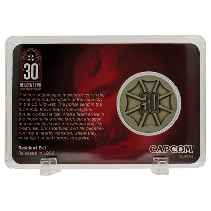 Resident Evil – 30th Anniversary Presentation Coin - Antique Brass Edition