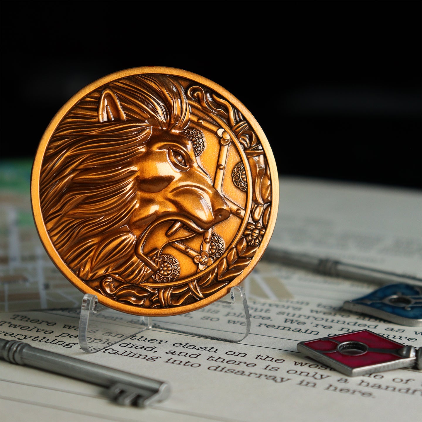 Resident Evil 2 Limited Edition Replica Lion Medallion