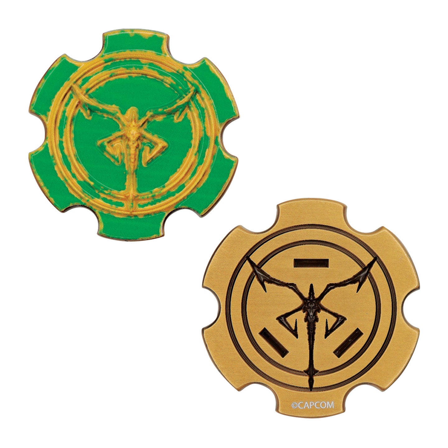 Resident Evil 4 Church Puzzle Medallion Set