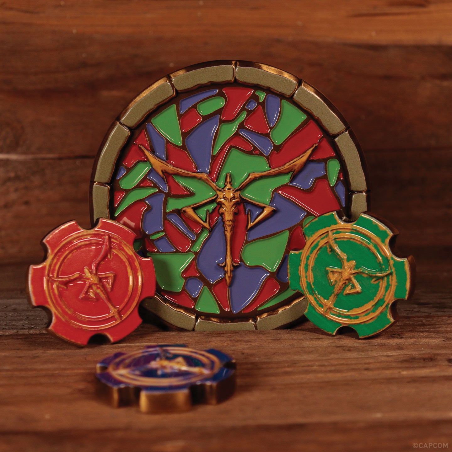 Resident Evil 4 Church Puzzle Medallion Set