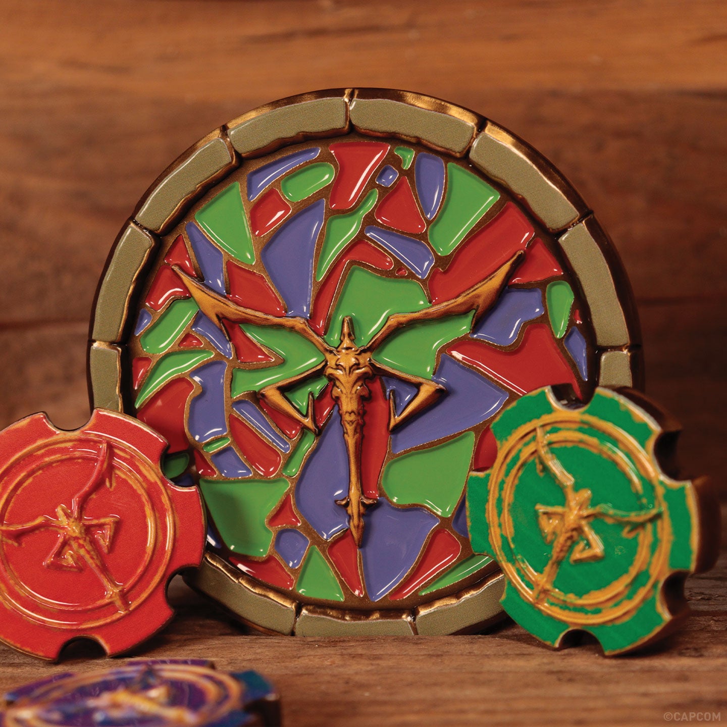 Resident Evil 4 Church Puzzle Medallion Set