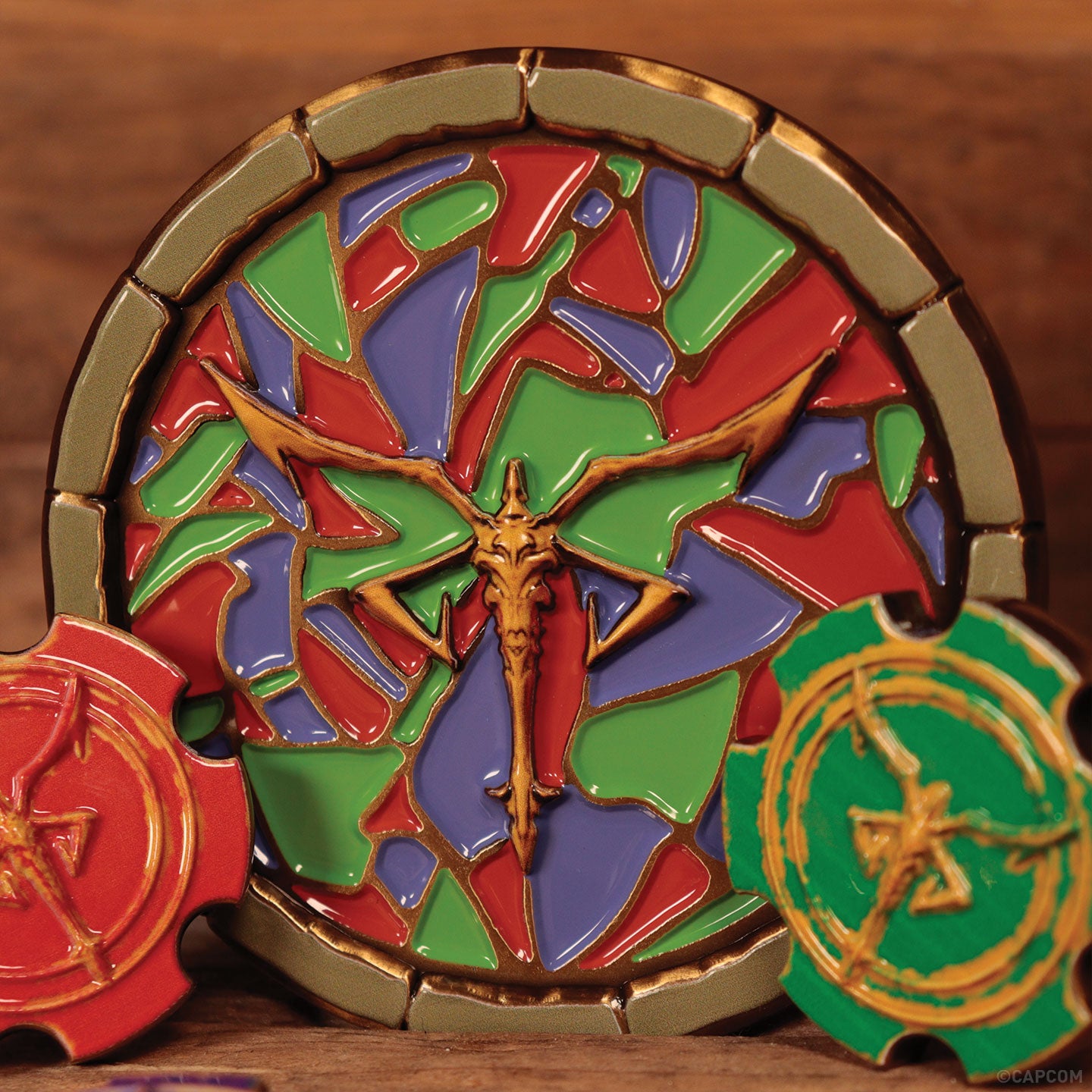 Resident Evil 4 Church Puzzle Medallion Set