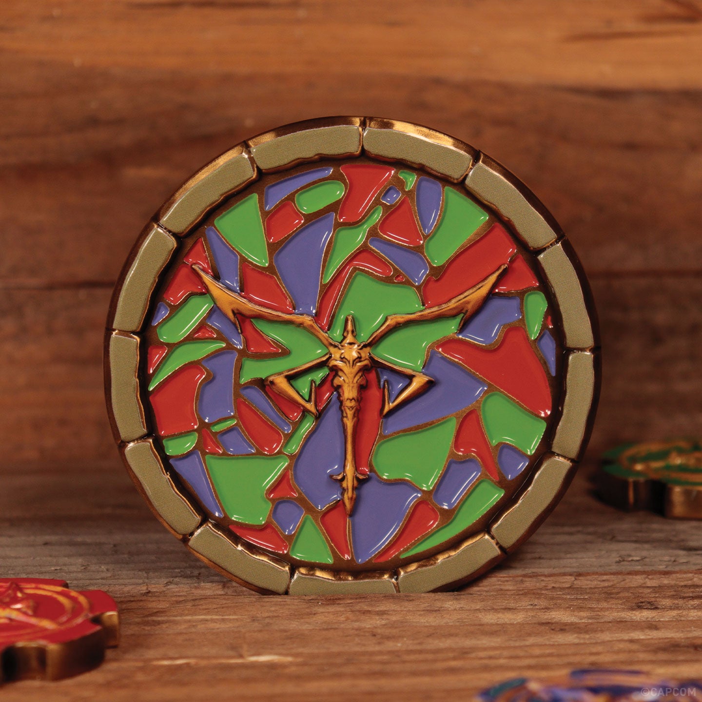 Resident Evil 4 Church Puzzle Medallion Set