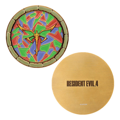 Resident Evil 4 Church Puzzle Medallion Set