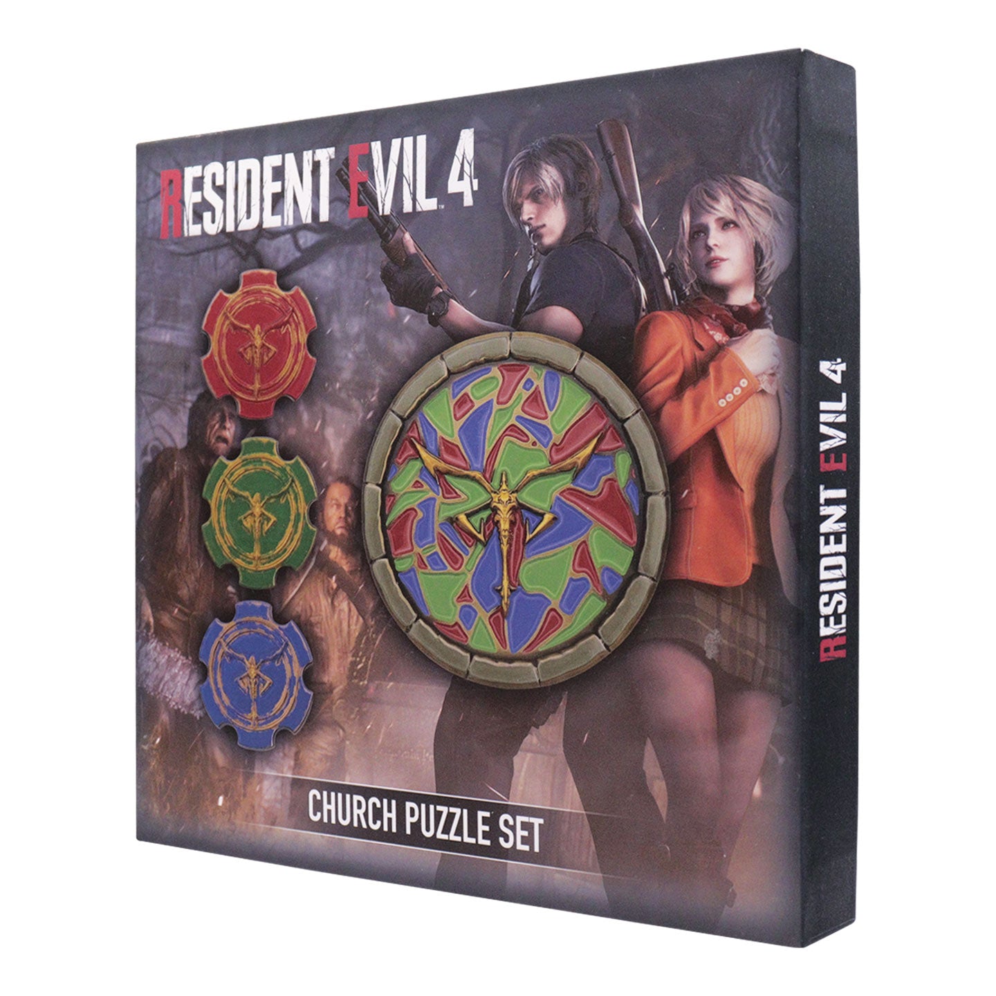 Resident Evil 4 Church Puzzle Medallion Set