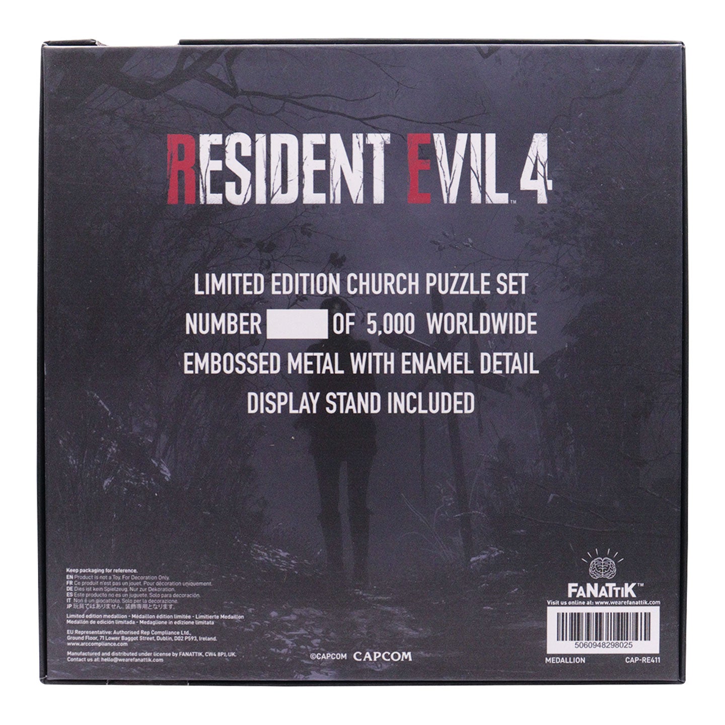 Resident Evil 4 Church Puzzle Medallion Set