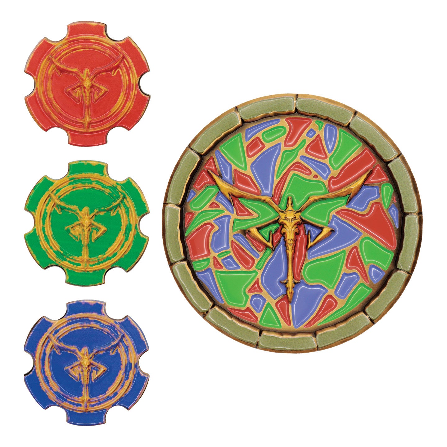 Resident Evil 4 Church Puzzle Medallion Set