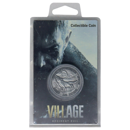 Resident Evil Village collectible metal coin from Fanattik