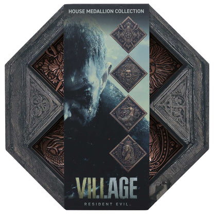 Resident Evil Village Limited Edition Replica House Crest Medallion Collection