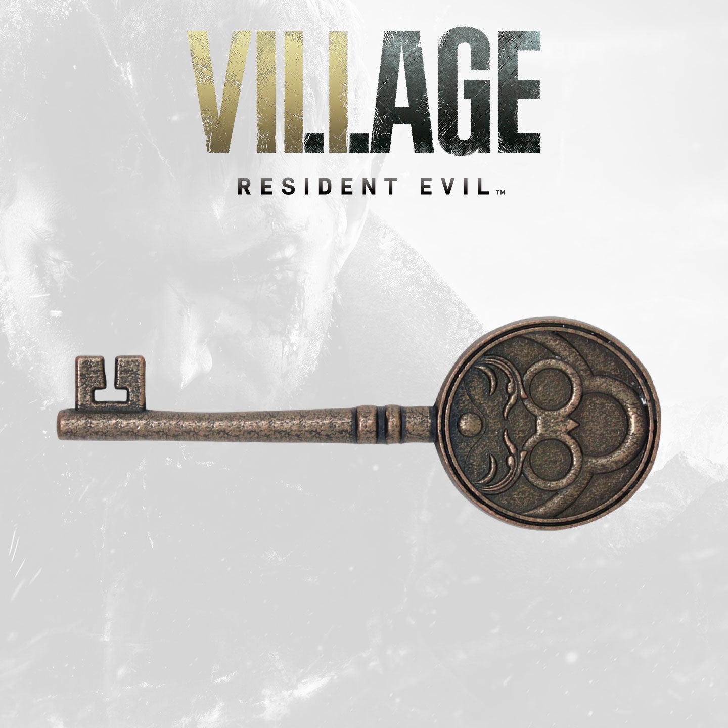 Resident Evil VIII Limited Edition Replica Insignia Key