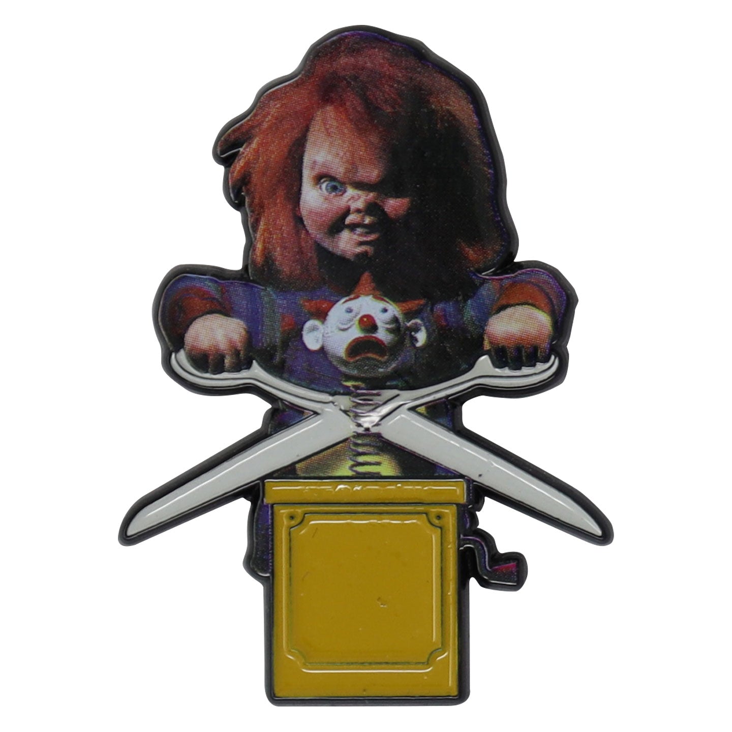 Chucky Limited edition collectible enamel pin badge from Fanattik