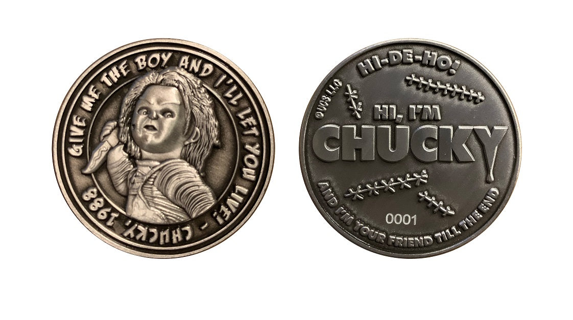 Chucky Limited Edition Collectible Coin