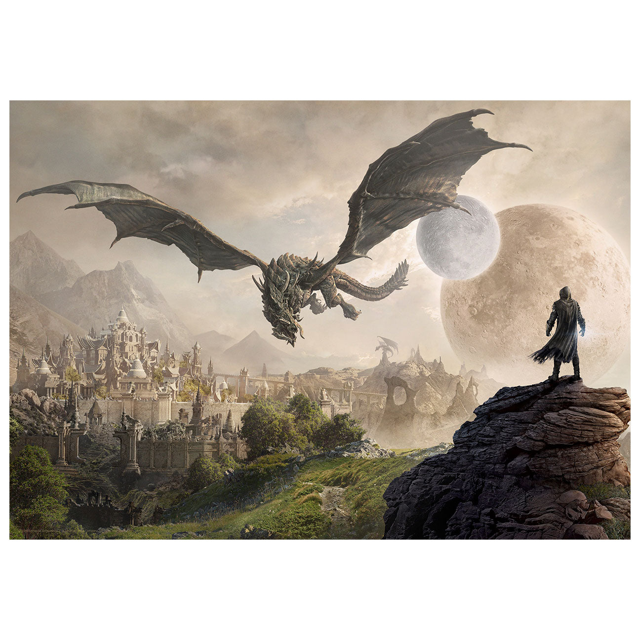 The Elder Scrolls Online: Elsweyr Limited Edition Art Print