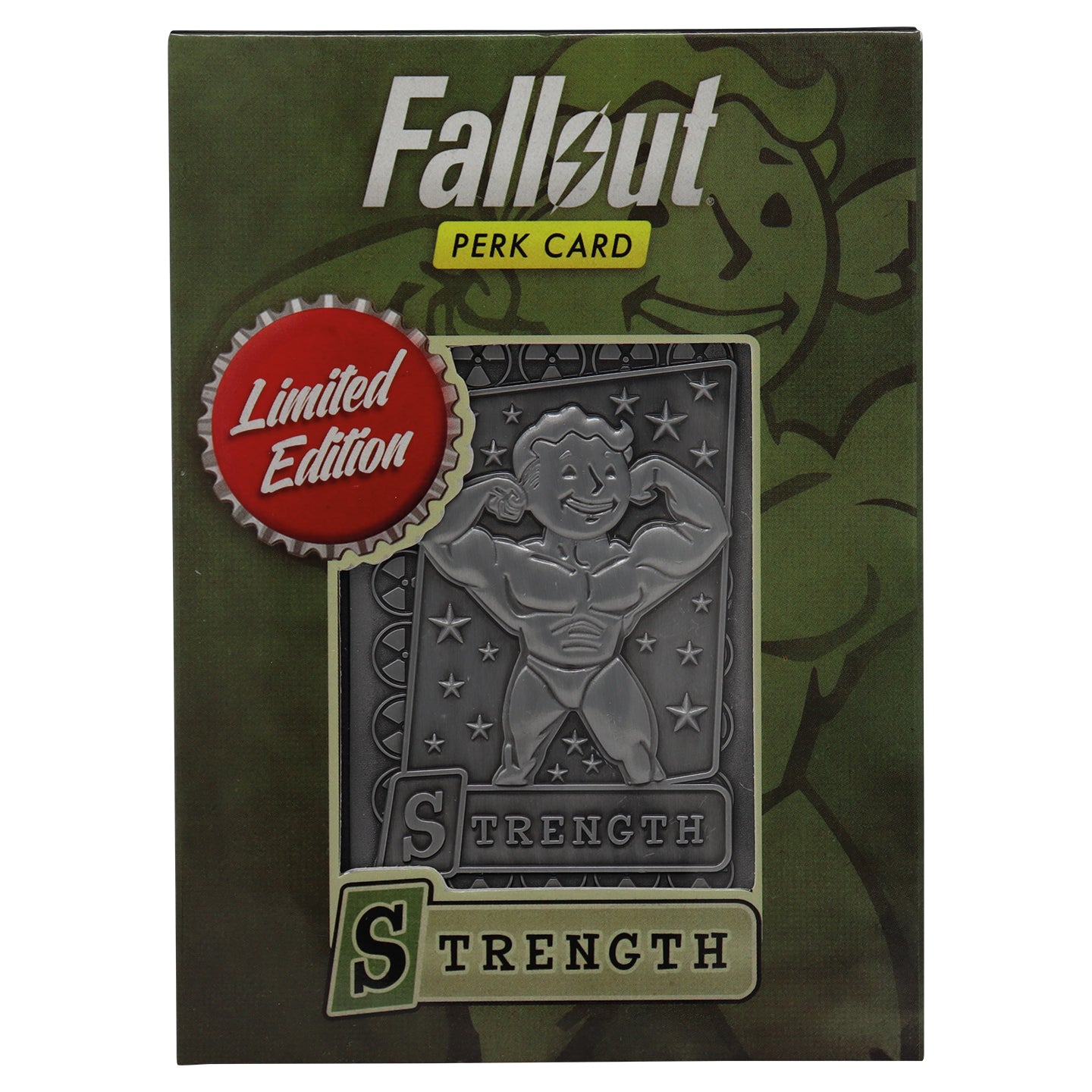 Fallout Limited Edition Replica Strength Perk Card