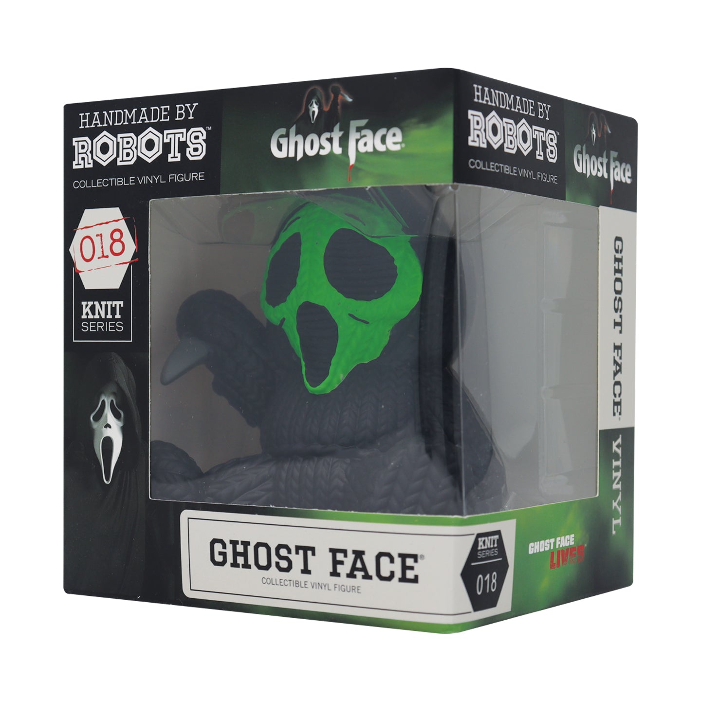 Ghostface - Fluorescent Green Collectible Vinyl Figure from Handmade By Robots