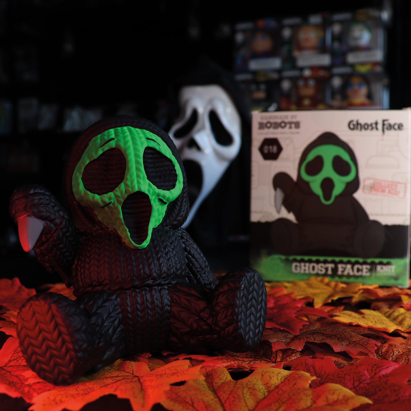 Ghostface - Fluorescent Green Collectible Vinyl Figure from Handmade By Robots