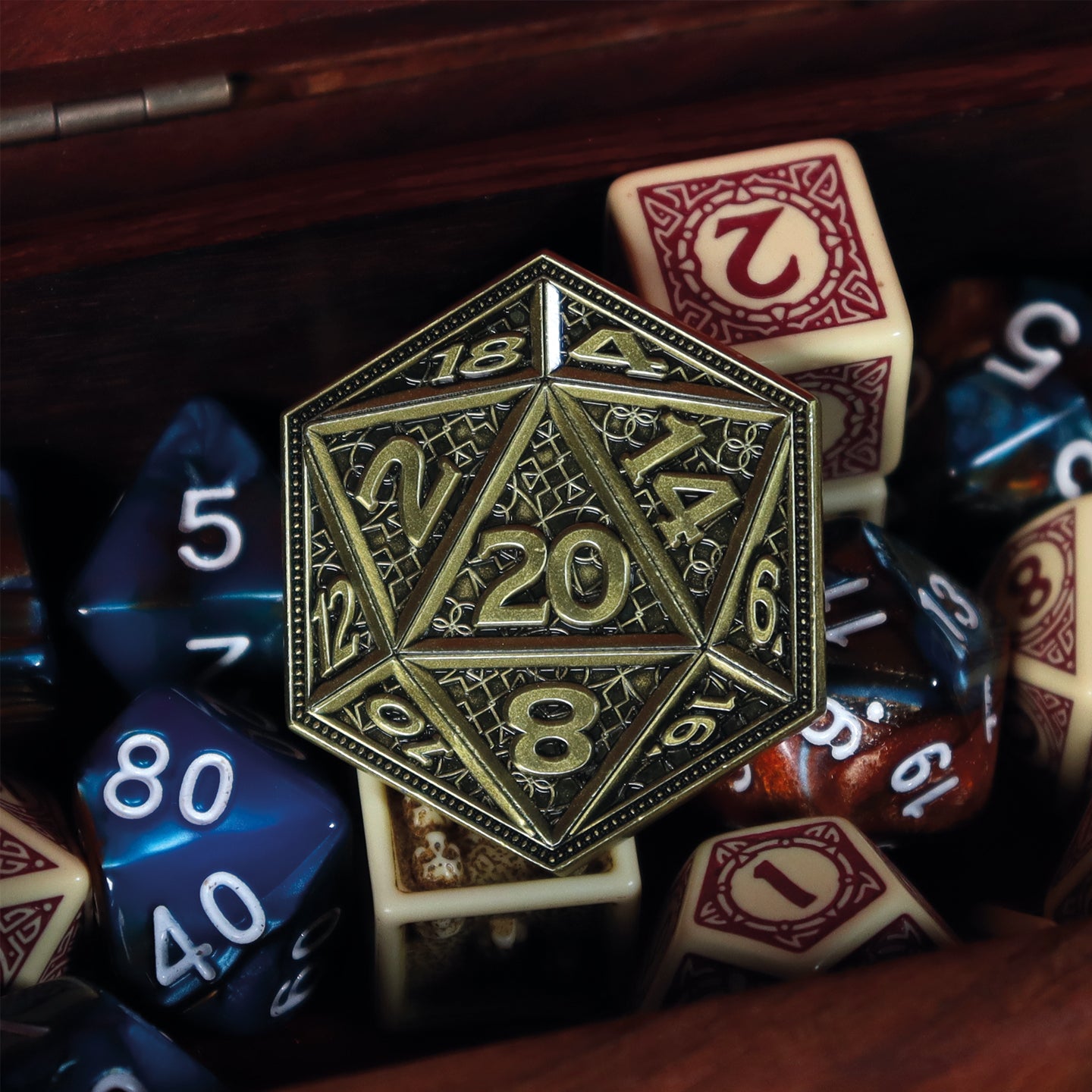 Dungeons & Dragons Limited Edition Dice Style Collectible Coin from Fanattik