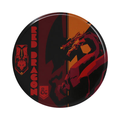 Dungeons & Dragons Set of 4 Printed Metal Coasters