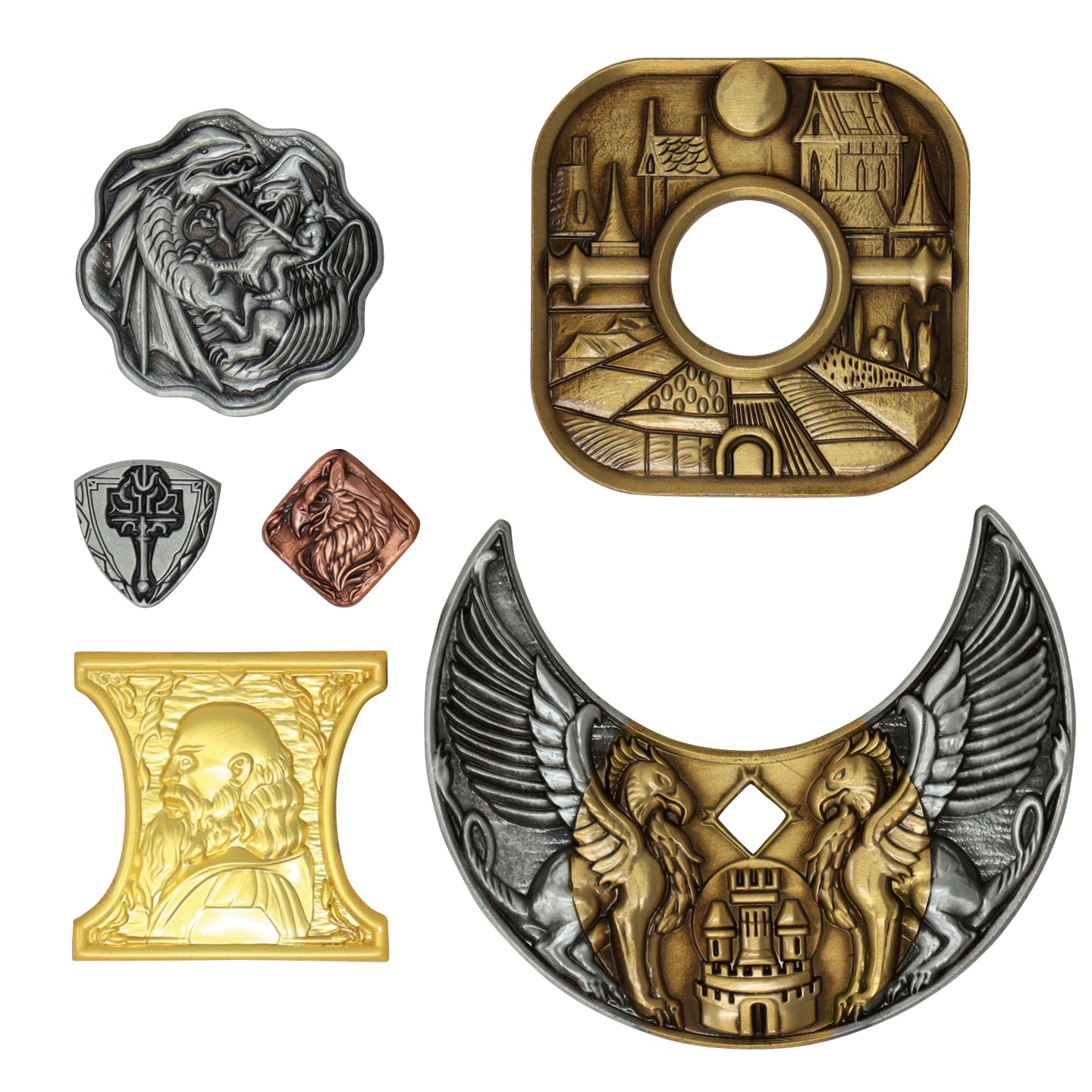 Dungeons & Dragons Waterdeep Replica Metal Coin Collection from fanattik