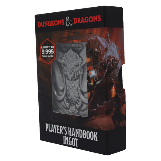 Dungeons & Dragons Limited Edition Players Handbook Ingot Packaging Front