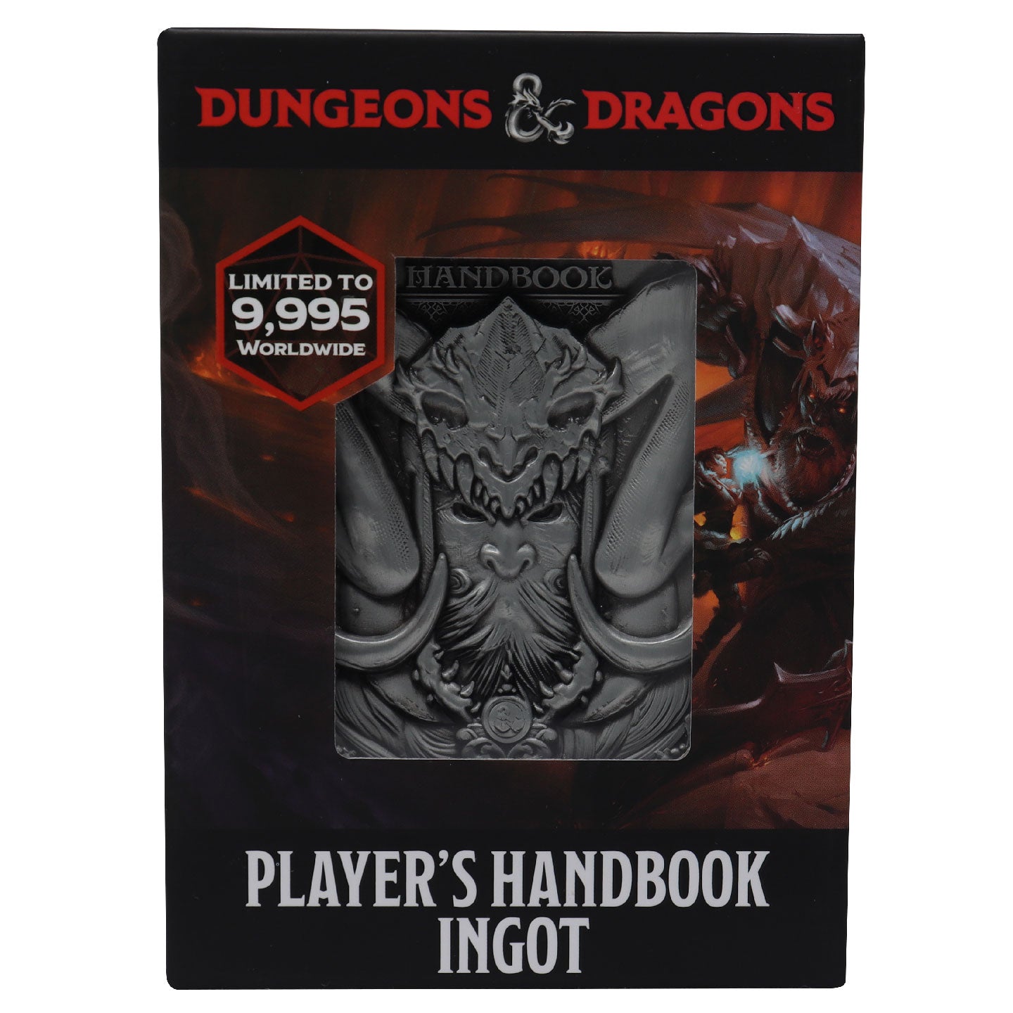 Dungeons & Dragons Limited Edition Players Handbook Ingot Packaging Face 