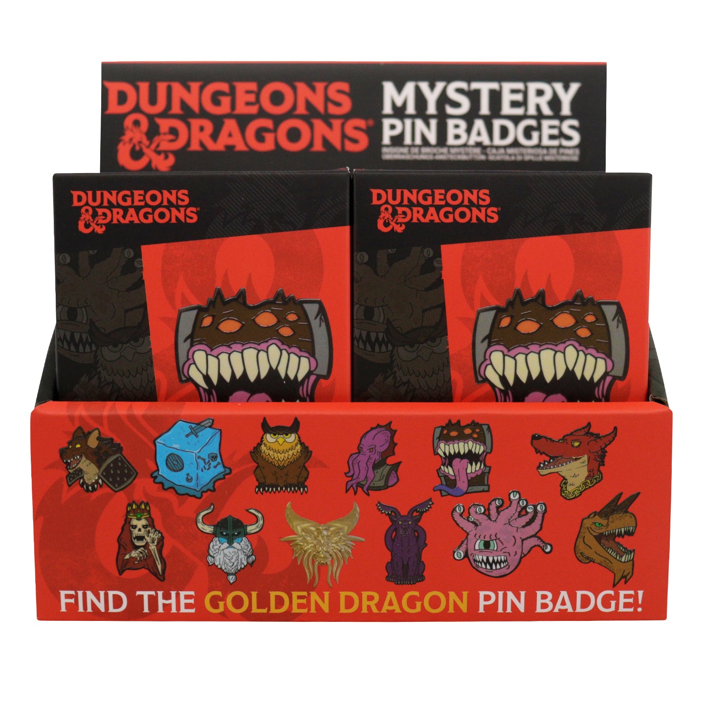 Dungeons & Dragons mystery pin badges from Fanattik