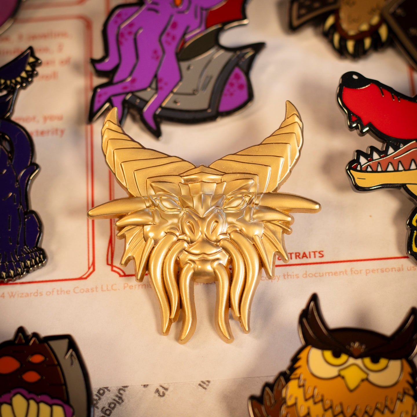 Dungeons & Dragons mystery pin badges from Fanattik