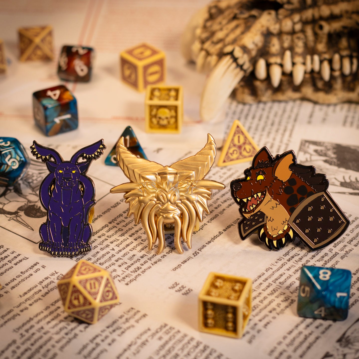 Dungeons & Dragons mystery pin badges from Fanattik