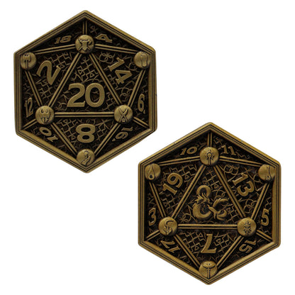 Dungeons & Dragons class cards and D20 flip coin set from Fanattik