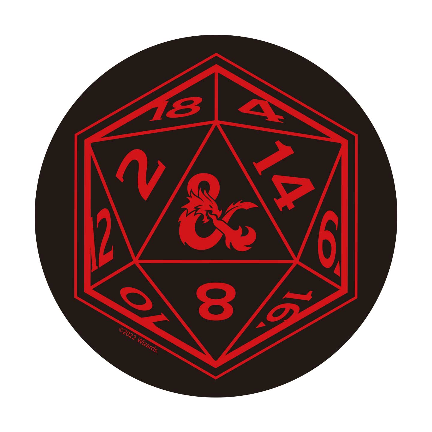 Dungeons & Dragons XL Desk Pad & Coaster Set