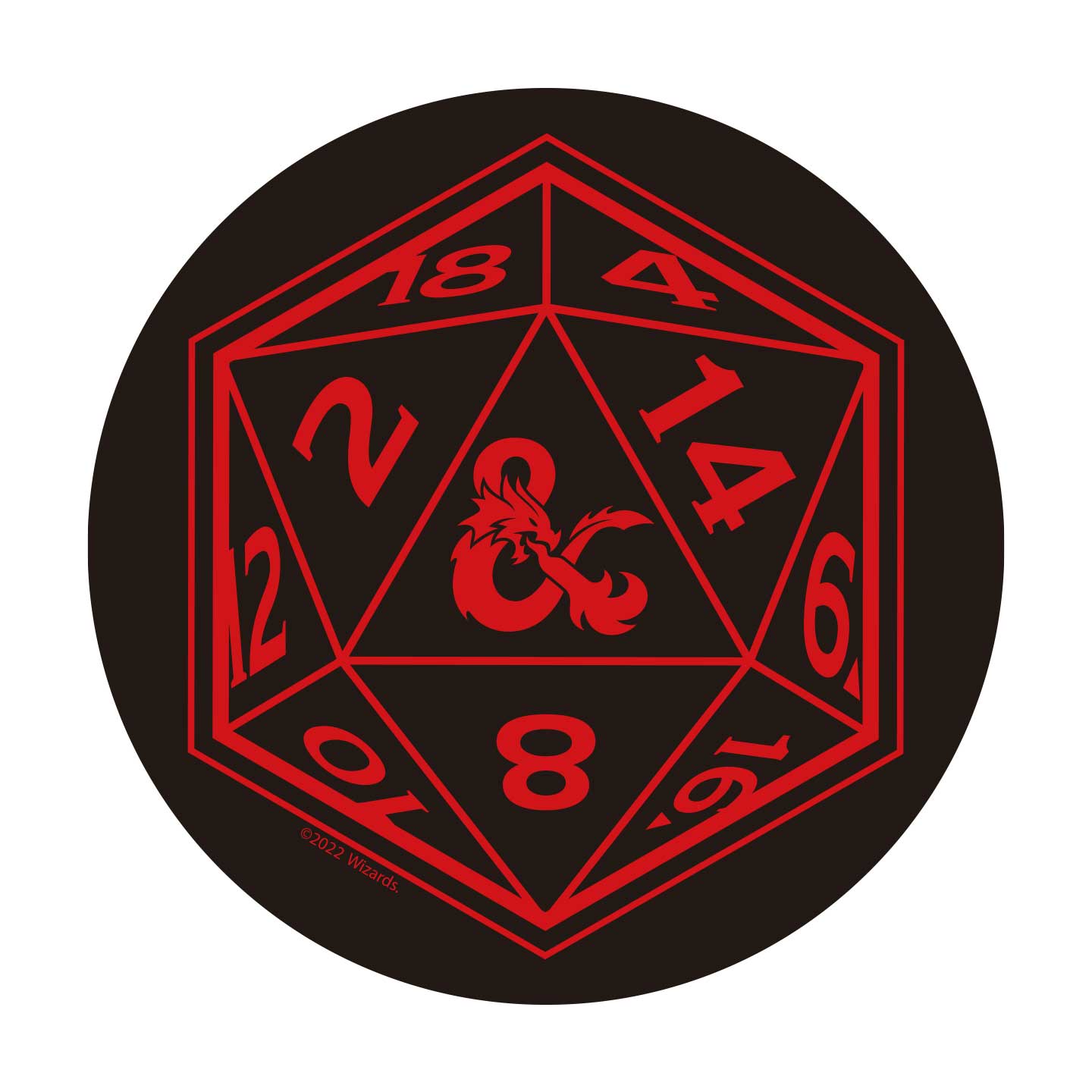 Dungeons & Dragons XL Desk Pad & Coaster Set