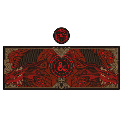 Dungeons & Dragons XL Desk Pad & Coaster Set