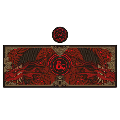 Dungeons & Dragons XL Desk Pad & Coaster Set