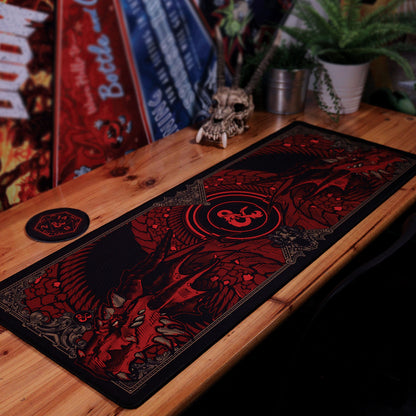 Dungeons & Dragons XL Desk Pad & Coaster Set