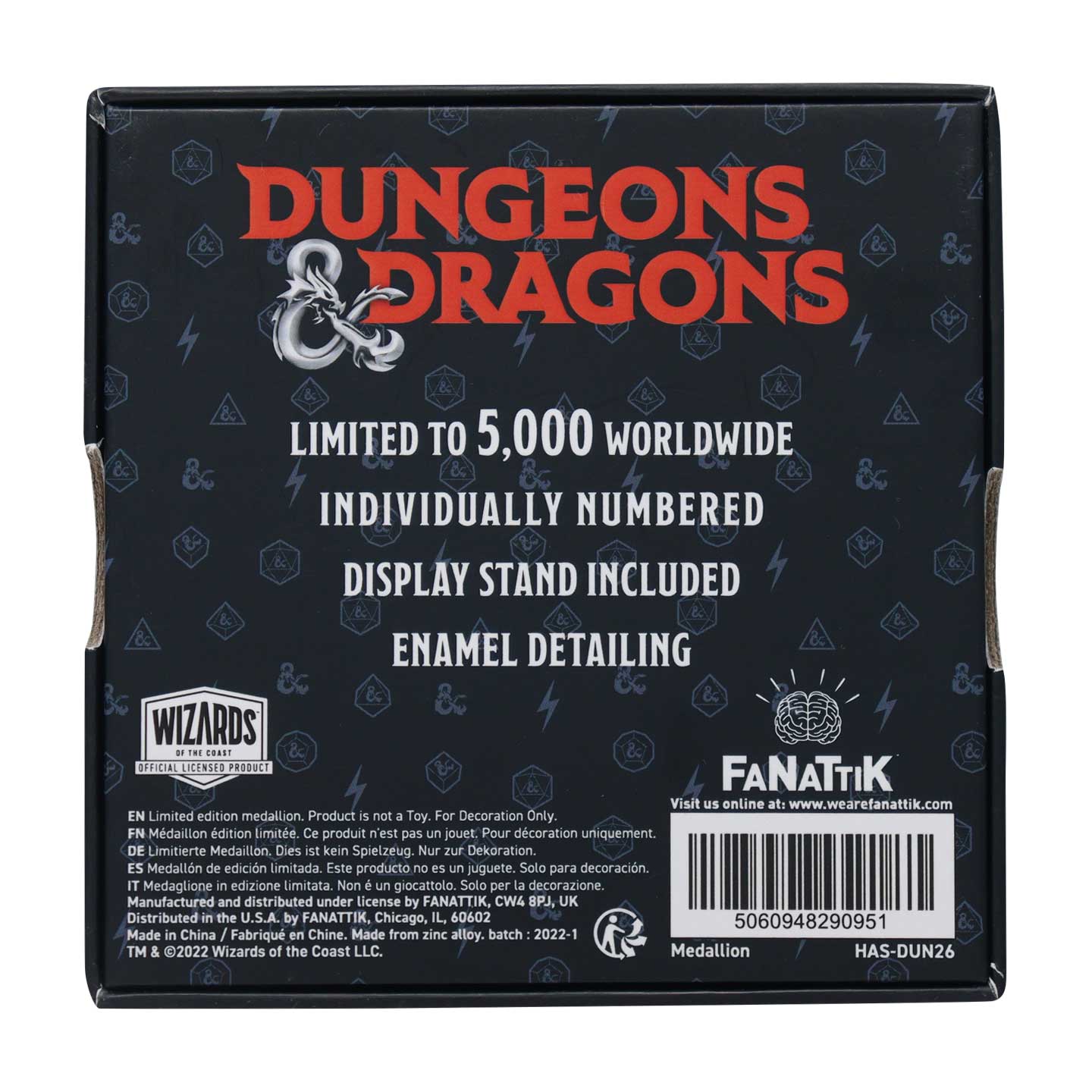 Dungeons & Dragons Scarab of Protection Metal Replica from Fanattik