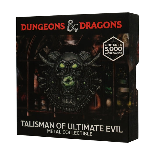 Dungeons & Dragons Limited Edition Talisman of Ultimate Evil Medallion and Art Card