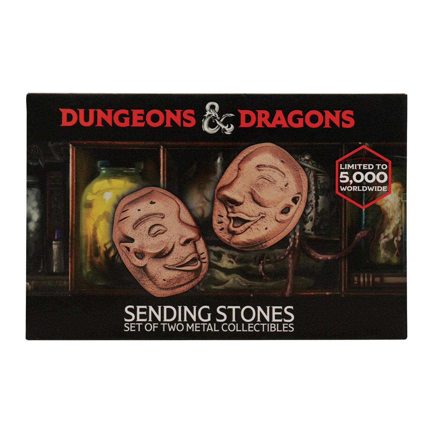 Dungeons & Dragons Limited Edition Set of Two Metal Sending Stones Metal Collectibles