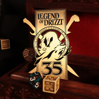 Dungeons & Dragons Limited Edition Legend of Drizzt 35th Anniversary Ingot