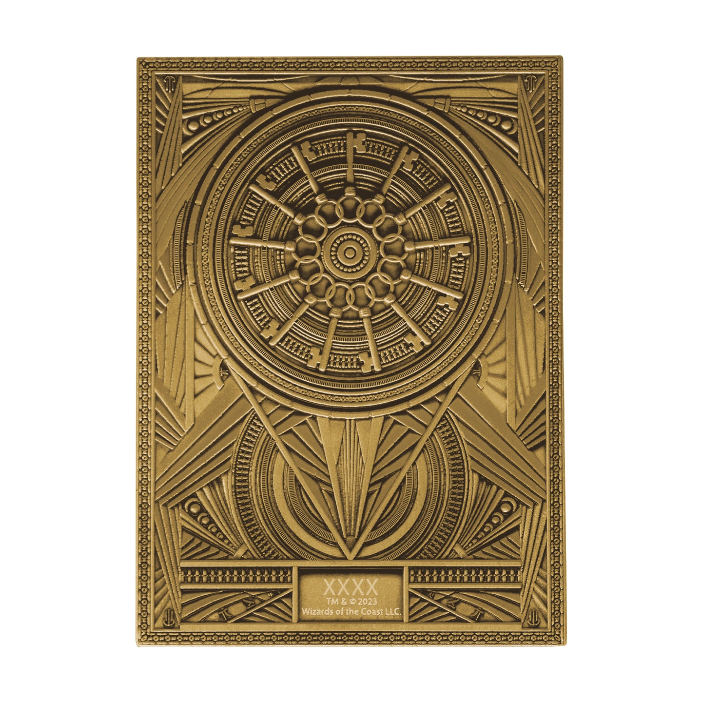 Dungeons & Dragons Limited Edition Keys From The Golden Vault Collectible Metal Ingot