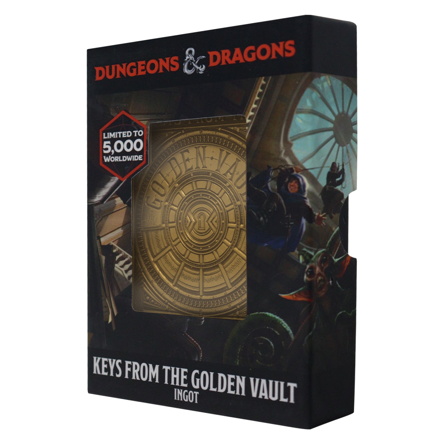 Dungeons & Dragons Limited Edition Keys From The Golden Vault Collectible Metal Ingot
