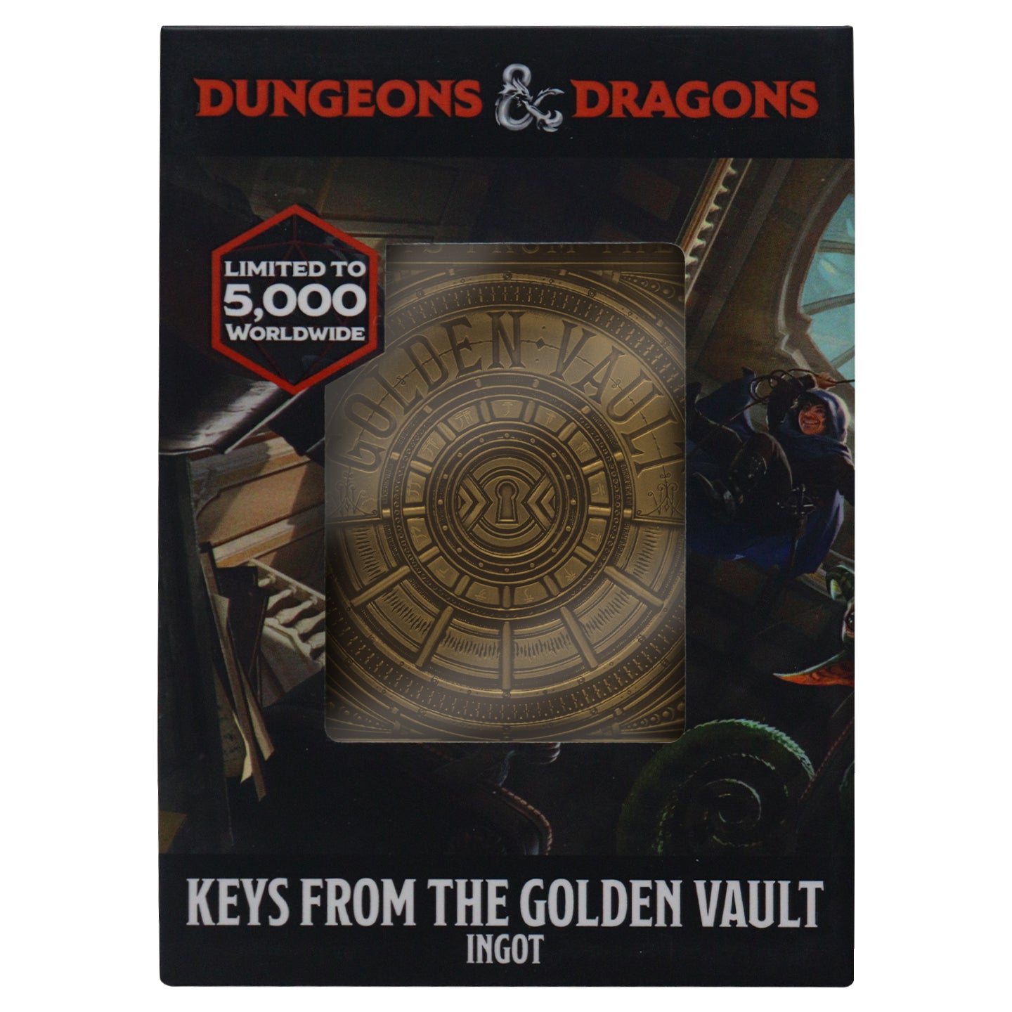 Dungeons & Dragons Limited Edition Keys From The Golden Vault Collectible Metal Ingot
