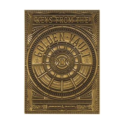 Dungeons & Dragons Limited Edition Keys From The Golden Vault Collectible Metal Ingot